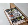 Joseph Joseph DrawerStore Erweiterbarer Besteck-Schubladenorganizer Grau 8500017