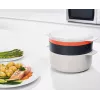 Joseph Joseph M-Cuisine 4-teiliges orangefarbenes Mikrowellen-Kochset