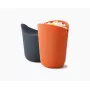 Joseph Joseph M-Cuisine 2-teiliges orangefarbenes Mikrowellen-Popcorn-Maker-Set