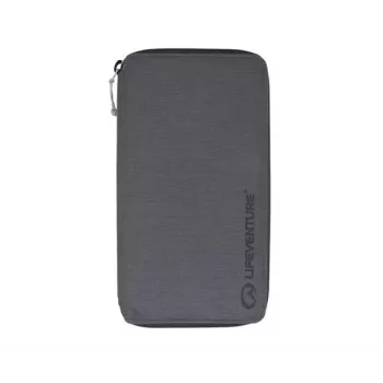 Lifeventure Recycled RFiD Travel Wallet - Grau