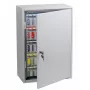 Phoenix Safe KC0604K Schlüsselkasten - Grau - 200 Haken - Schlüsselschloss - 380 x 140 x 550 mm