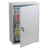 Phoenix Safe KC0604K Schlüsselkasten - Grau - 200 Haken - Schlüsselschloss - 380 x 140 x 550 mm