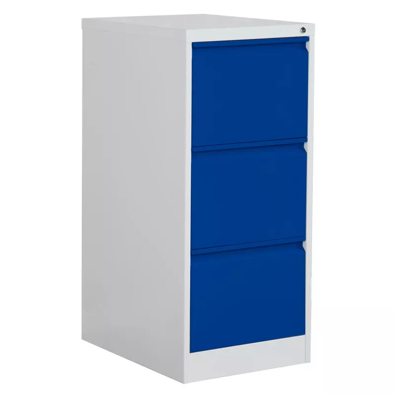 Phoenix Safe Hängeregistraturschrank 3 Schubladen Blau