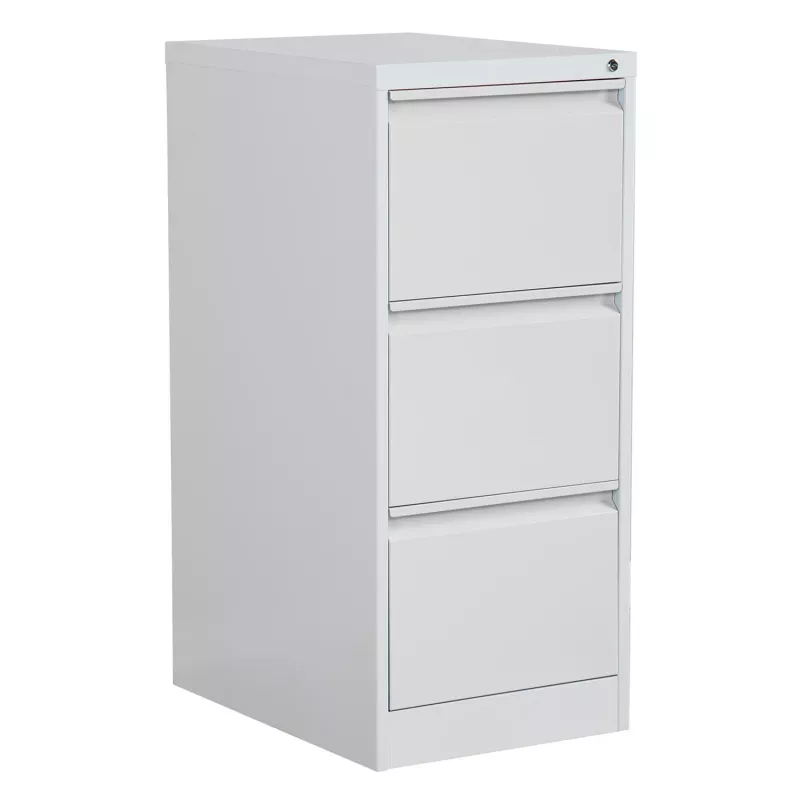 Phoenix Safe FC1003GGK 3-Schubladen Vertikaler Aktenschrank, Grau, 120-Minuten Feuerschutz
