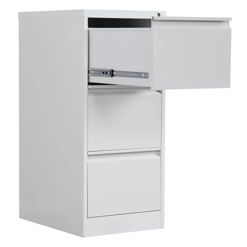 Phoenix Safe FC1003GGK 3-Schubladen Vertikaler Aktenschrank, Grau, 120-Minuten Feuerschutz