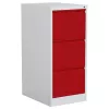 Phoenix Safe feuerfester Aktenschrank 3 Schubladen Rot