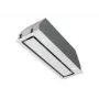 Cata GA DUAL 90 WH Wandhaube, 90 cm, 805 m³/h, Edelstahl mit weißem Glas