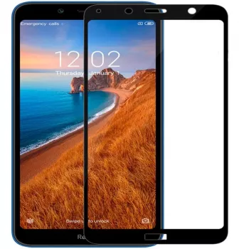 Evelatus Xiaomi Redmi 7A 2.5D Full Cover Japan Glue Glass Anti-Static Screen Protector