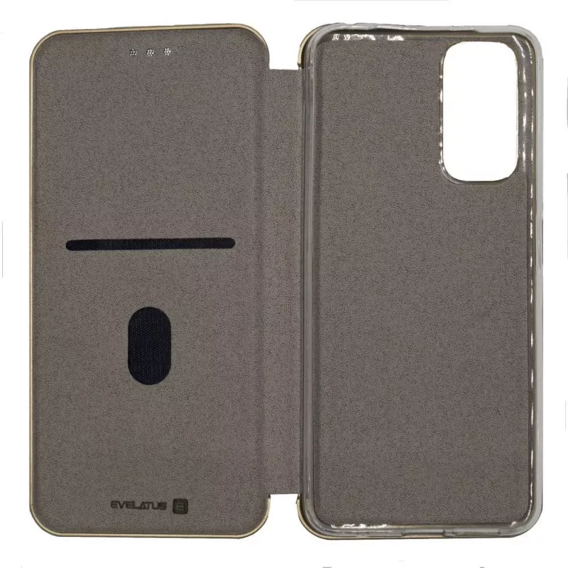 Evelatus Book Case für Xiaomi POCO M3 / Redmi 9T / Redmi Note 9 4G - Gold
