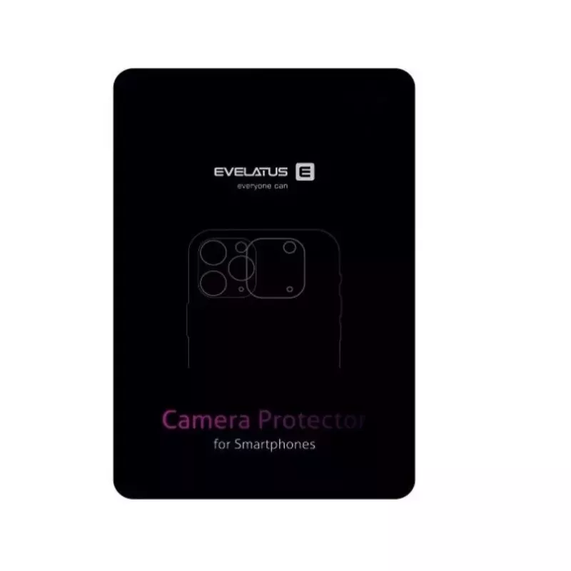 Evelatus Apple iPhone 15 Pro / 15 Pro Max Kamera-Linsenschutz Armor Blue Titanium