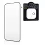 iLike Apple iPhone 16 X2 Super Set 2.5D Edge Full Face Tempered Glass + Camera Glass