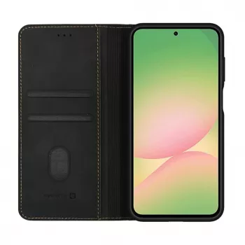 Evelatus Samsung Galaxy A57 Book Case, Schwarz