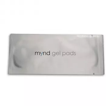 TensCare Elektrodenpads Mynd (3 Paare) - Selbstklebende, wiederverwendbare TENS/EMS-Pads zur Linderung von Kopfschmerzen und Migräne