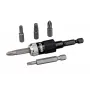 DEWALT DT71514 Impact Torsion Schraubendreher-Bit-Set, 6-teilig, 25mm, PZ2/PH2/T20/T25
