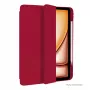 Eiger Folio Case Red Magnetic Stand Reinforced with Stylus Holder for Apple iPad Air 13 (2024-2025)/Pro 12.9 (2018-2023) - EIGER®