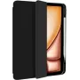 Eiger Folio Case für Apple iPad 10,2 Zoll (7./8./9. Generation) - Schwarz, verstärkter Magnetständer, Stifthalter