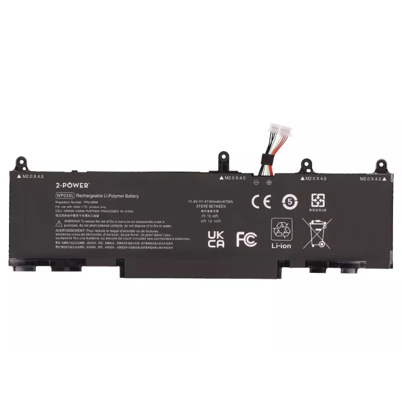 2-Power Main Battery Pack HP Elitebook 830 G9 - 47 mAh