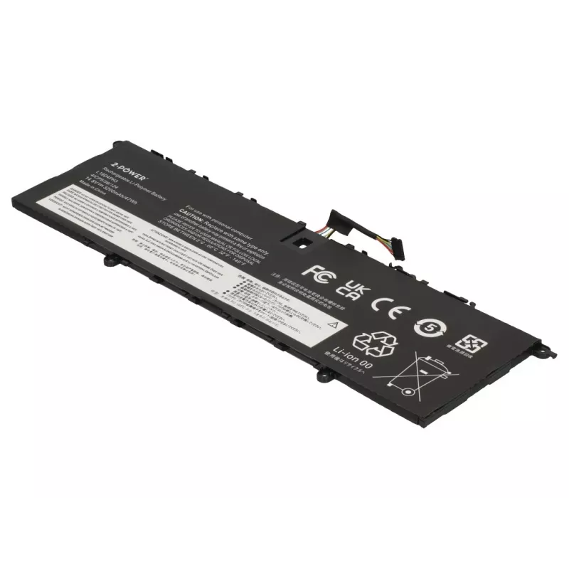 2-Power Main Battery Pack für Lenovo Yoga Slim 7 Pro-14ACH5 O 82N5 - 47 Wh