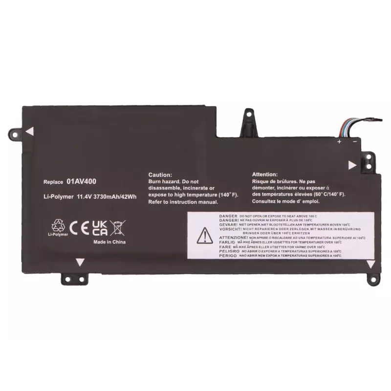 2-Power Main Battery Pack für Lenovo ThinkPad 13 Gen 1 / Gen 2 - 42 Wh
