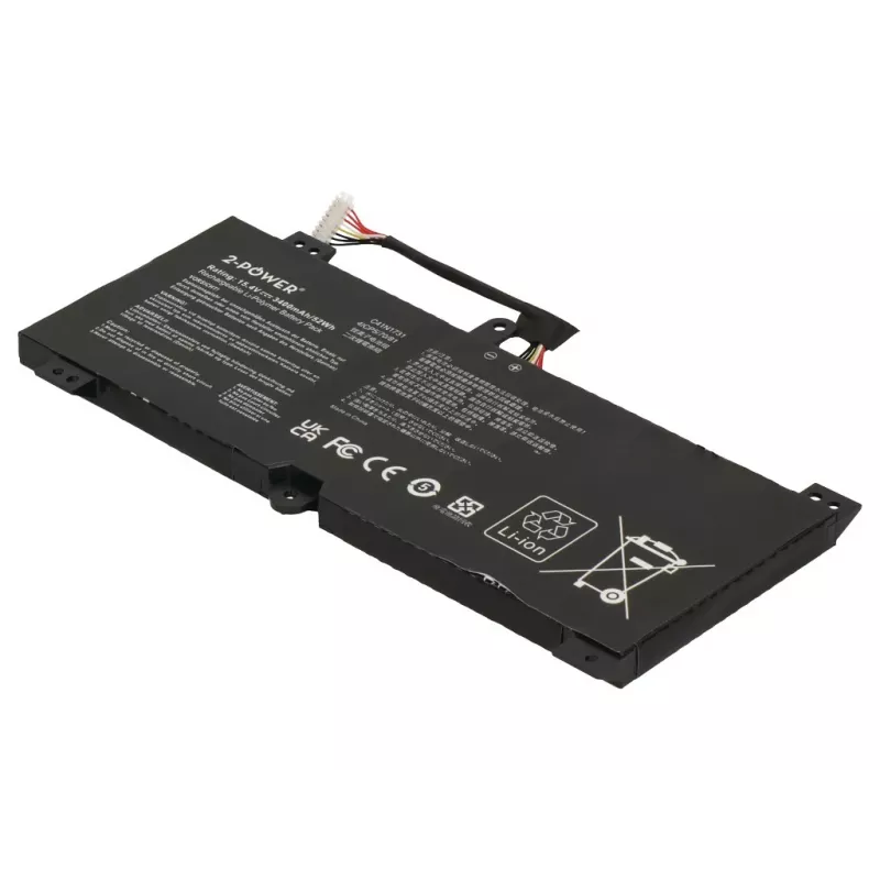 2-Power Main Battery Pack - Laptop-Akku - 52 Wh - 11,1 V - 4700 mAh - 6 Zellen - Schwarz