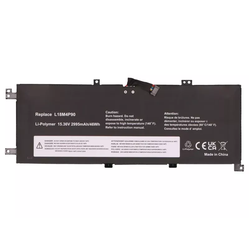 2-Power Hauptakku für Lenovo ThinkPad L13 Yoga - 46 mAh