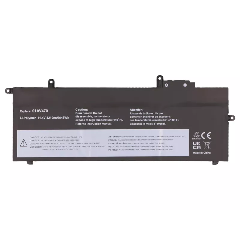 2-Power Hauptakku für Lenovo ThinkPad X280 (20KF/20KE) - 48 Wh Li-Ion