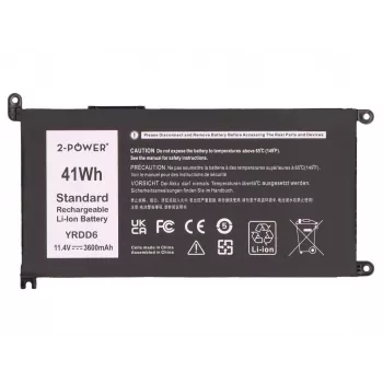 2-Power Hauptakku für Dell Inspiron 3579 - 41 Wh, 11,4 V, 3-Zellen Li-Ion