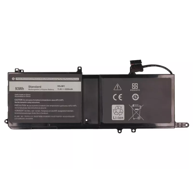 2-Power Main Battery Pack für Dell Alienware 15 R3 R4 17 R4 R5 - 93 Wh