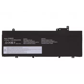 2-Power Hauptakku für Lenovo ThinkPad T480s 20L7 - 44 Wh, 3-Zellen, Li-Ion, Schwarz