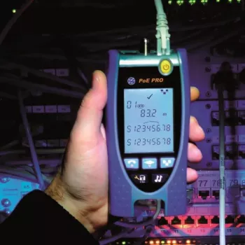TREND Networks PoE Pro BT Kabel- und Netzwerktester mit PoE++-Erkennung