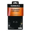 DURACELL 1m USB-A auf Lightning Kabel Weiß MFi zertifiziert