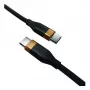 2-Power 2m USB-C auf USB-C Kabel 60W PD Schnellladung & Datensynchronisation - Schwarz