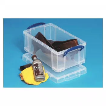 Really Useful Boxes 5C Aufbewahrungsbox - 5 Liter, klar, rechteckig, Polypropylen