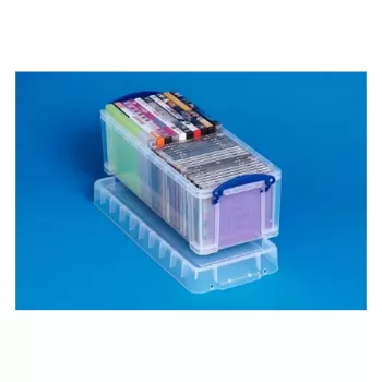 Really Useful Box 6.5 Liter CD/DVD Aufbewahrungsbox - Platz für 36 CDs oder 20 DVDs - Durchsichtig