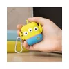 ThumbsUp! PowerSquad 3D Silikon AirPods Hülle, Alien, Blau/Weiß/Gelb