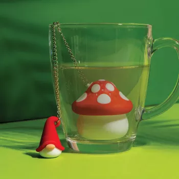 OTOTO Enchan-Tea Tee-Ei - Zauberer-Design Silikon Lose-Blatt-Tee-Sieb