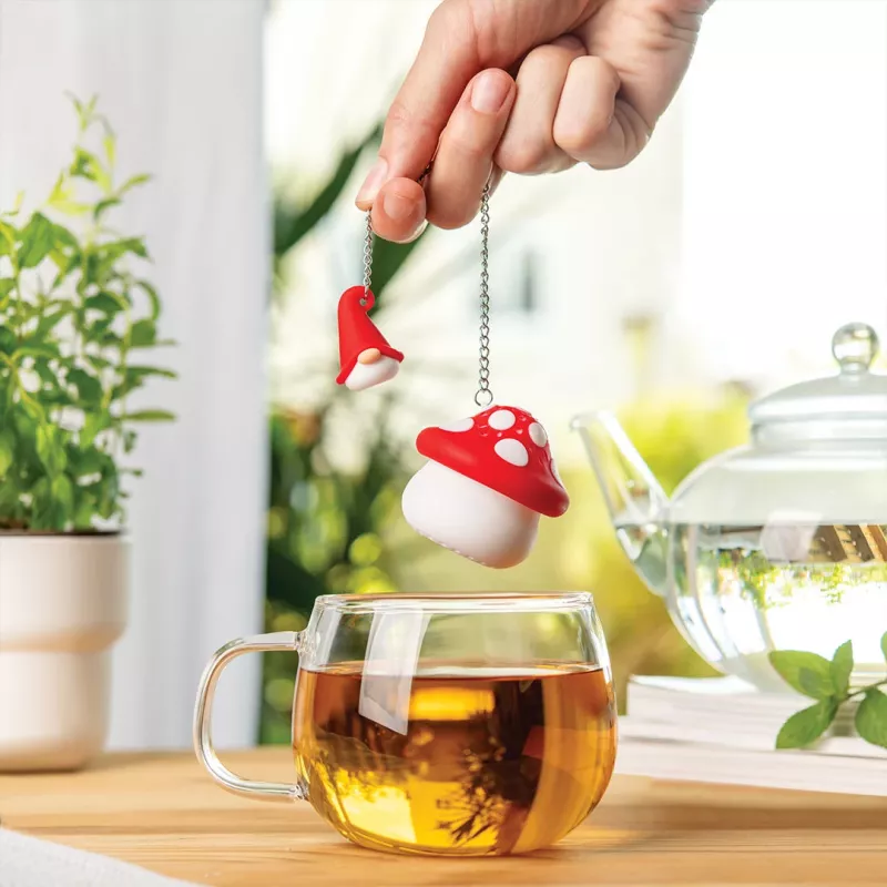 OTOTO Enchan-Tea Tee-Ei - Zauberer-Design Silikon Lose-Blatt-Tee-Sieb