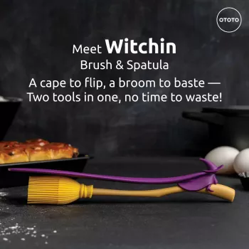 OTOTO Witchin Backbürste und Teigschaber Set (OT2230)