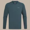 Craghoppers NosiLife Abel LS T-Shirt - Blue Stone (M)