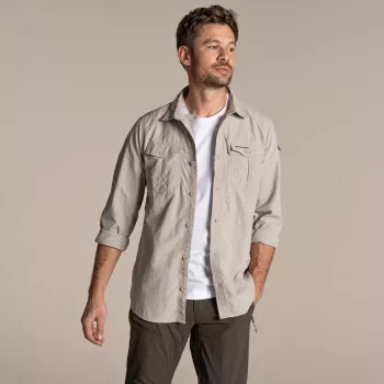 Craghoppers NosiLife Adventure LS Shirt III - Parchment - XL