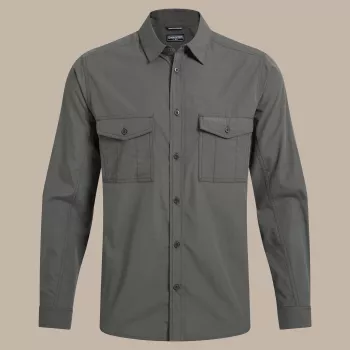 Craghoppers Kiwi II Long Sleeved Shirt - Cedar - Größe L