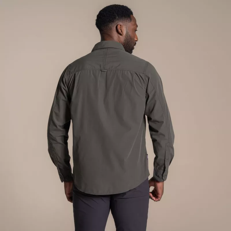 Craghoppers Kiwi II Long Sleeved Shirt - Cedar - Größe L