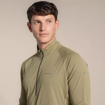 Craghoppers NosiLife SolarShield+ Half Zip Top - Cardamon, Größe M