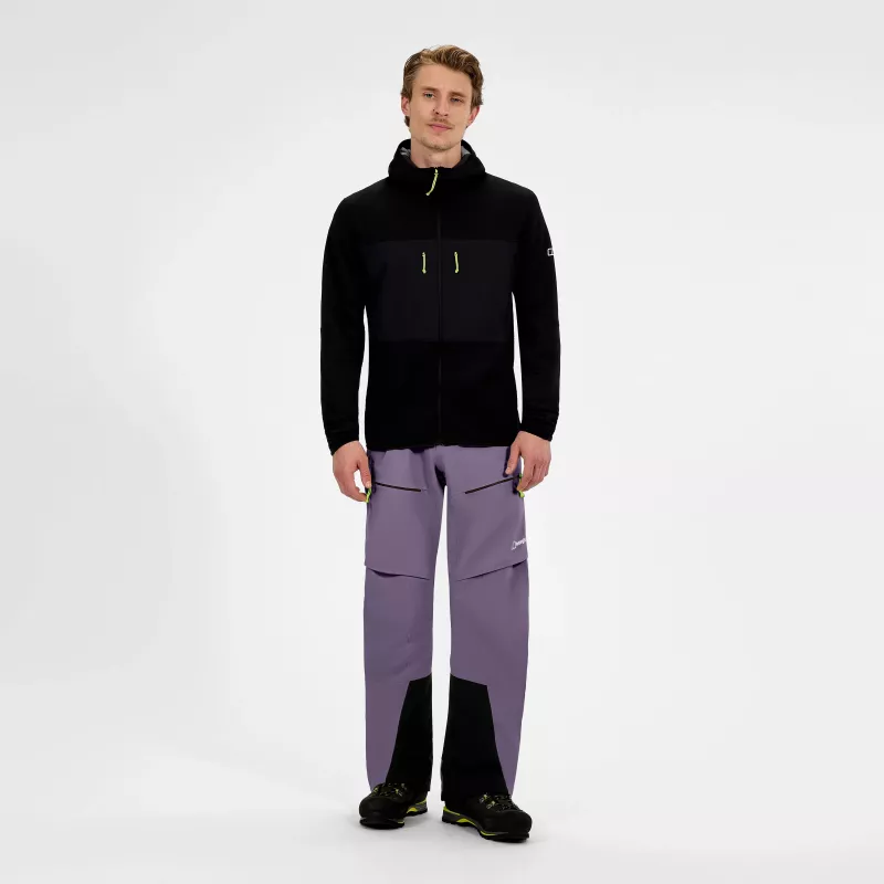 Berghaus Extrem Vanguard GTX Pant Herren wasserdichte Hardshell-Hose – Purple Planet, Größe L