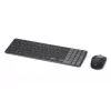 Dell Pro 7 Wiederaufladbares kompaktes Tastatur- und Maus-Set - KM746 - Russisch (QWERTY) - Titan Grau