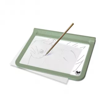 Kidywolf Light Tablet A4 LED Zeichentablett mit 8 Farben, 4 Modi, USB-C, Weiß