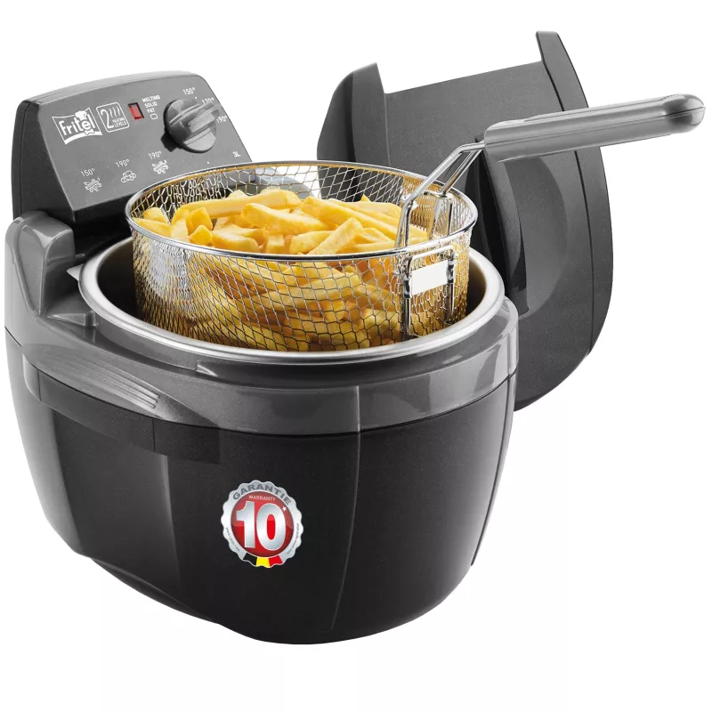 Fritel Turbo SF 4209 Fritteuse 3L 2,3kW Edelstahl/Schwarz