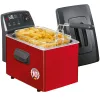 FRITEL TURBO SF Fritteuse 3L 2200W Schwarz/Rot/Grau