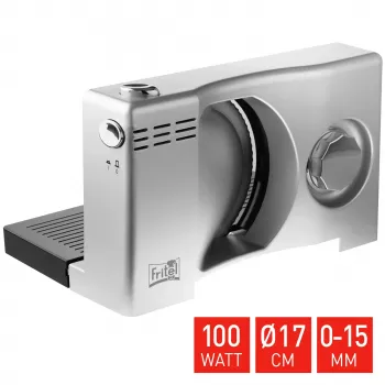 FRITEL Starter Meat Slicer 100W Schwarz/Grau