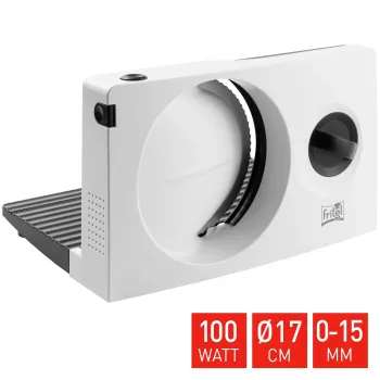 FRITEL Starter Slicer 100W Weiß/Schwarz